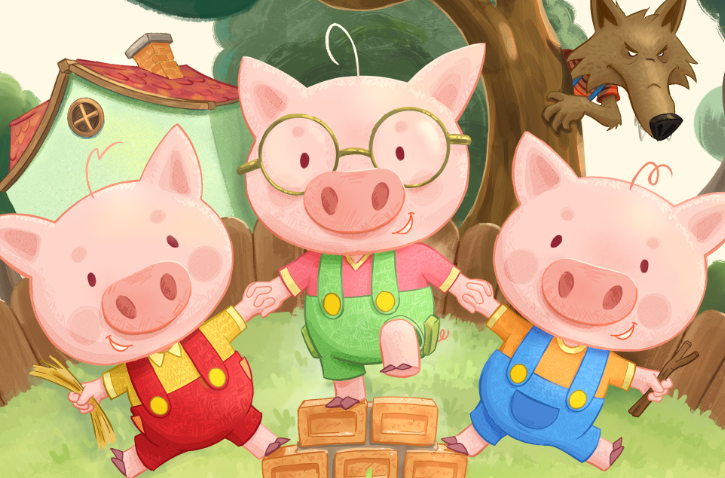 The Three Little Pigs Book