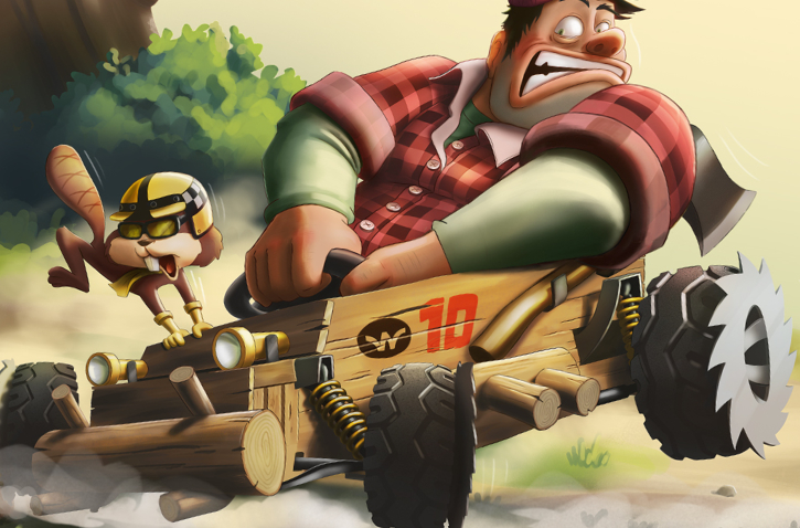 Wacky Races: Crossover